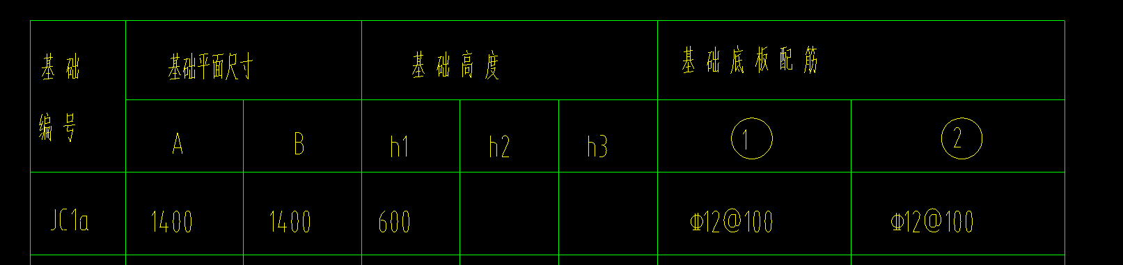 独立基础