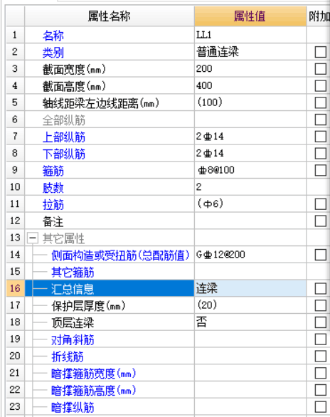 侧面纵筋