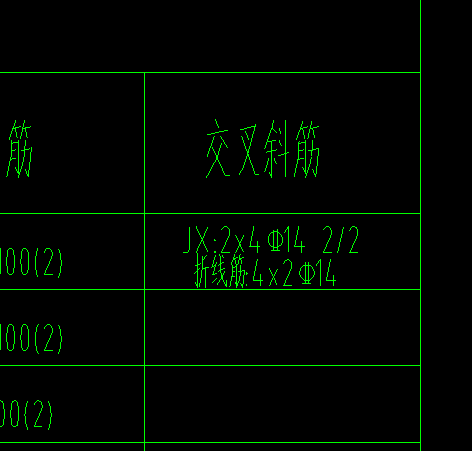 连梁交叉斜筋与折线筋的定义