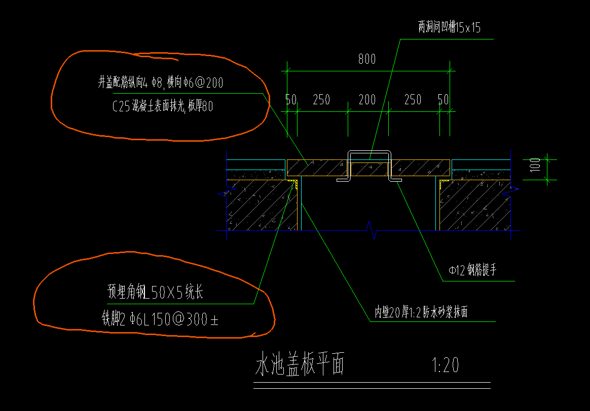 水池盖