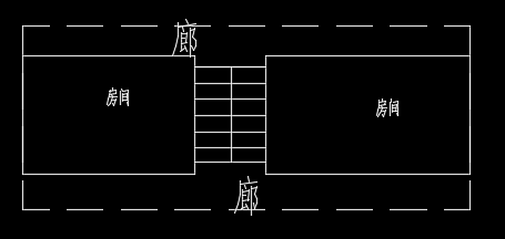 三面围护一面敞开的楼梯间算室内还是室外,面