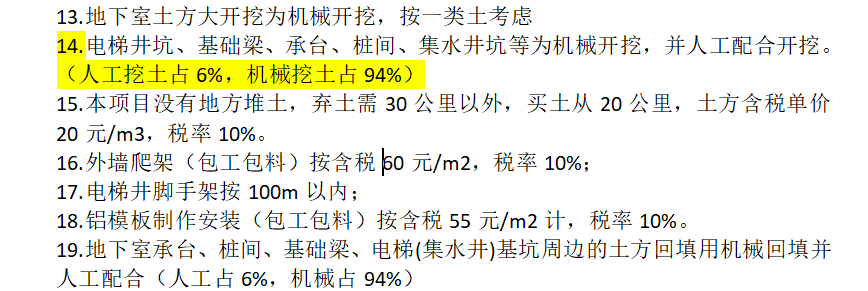人工挖土