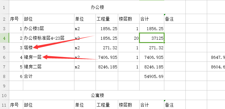 建筑面積