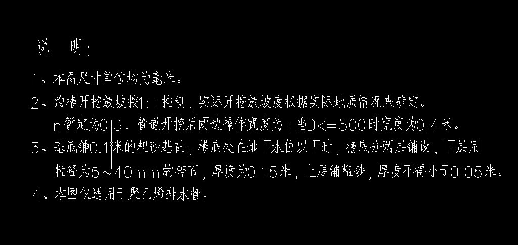 放坡系數(shù)