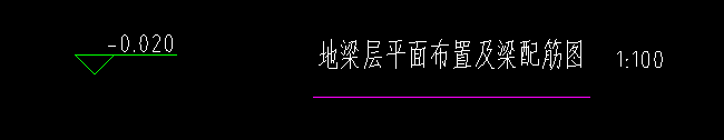 地梁标高