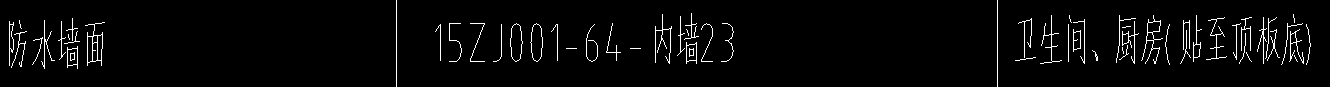 地面防水