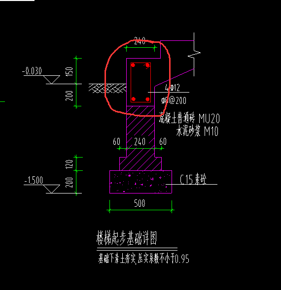 老师 这个楼梯基础用什么画?