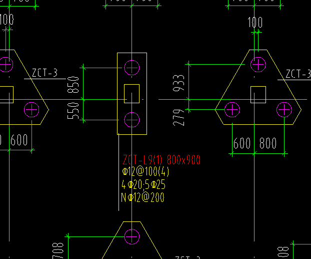 请问这个桩承台基础顶标高是0.6吗?