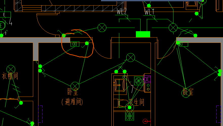 电气开关灯具图纸问题