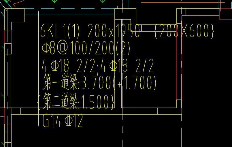 梁标注