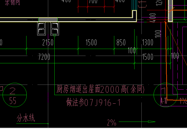 求赐教,这样的屋面烟道应该套下图哪个子目定额,还有应该怎么计算工程