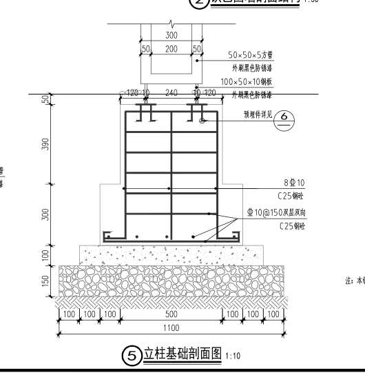 立柱基础