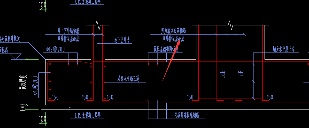基础插筋