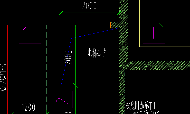 请问此类电梯基坑在广联达钢筋软件中如何布置