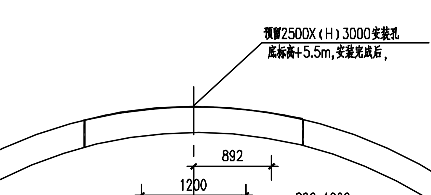 预留洞