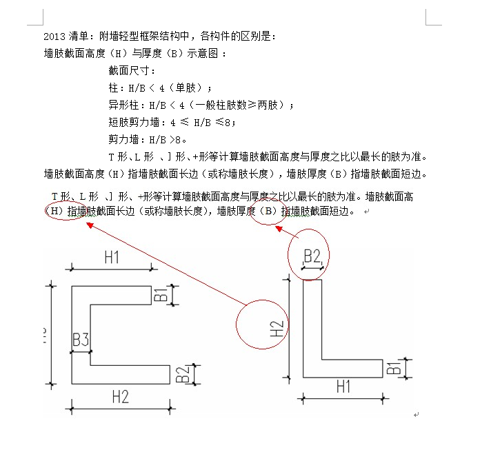 短肢剪力墙