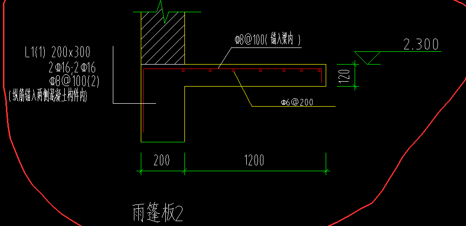 雨棚板