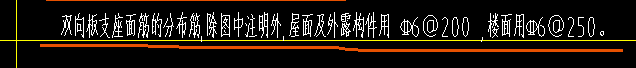 分布筋