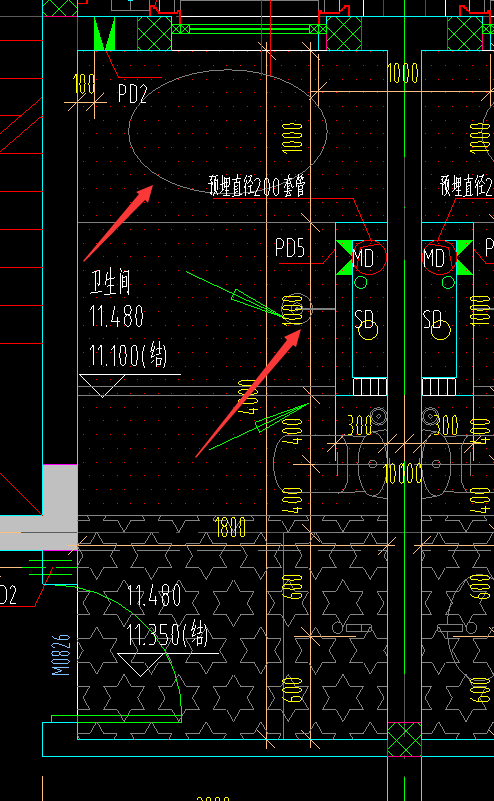 蓝色线