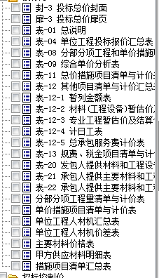 综合单价分析