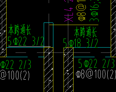 钢筋原位标注