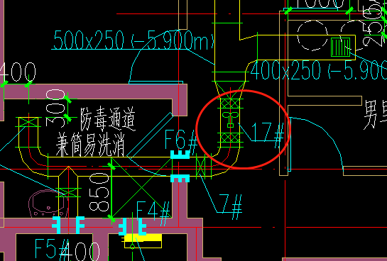 不同管径