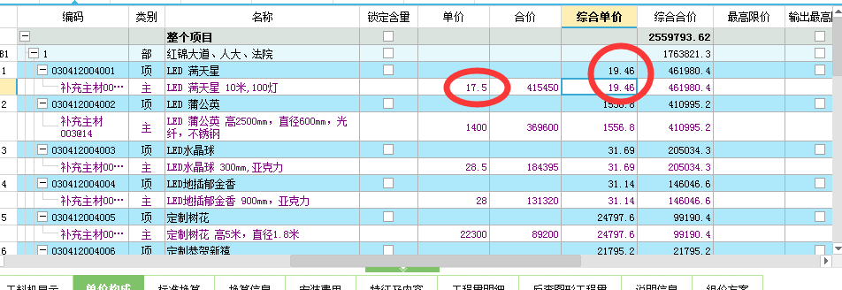 单价