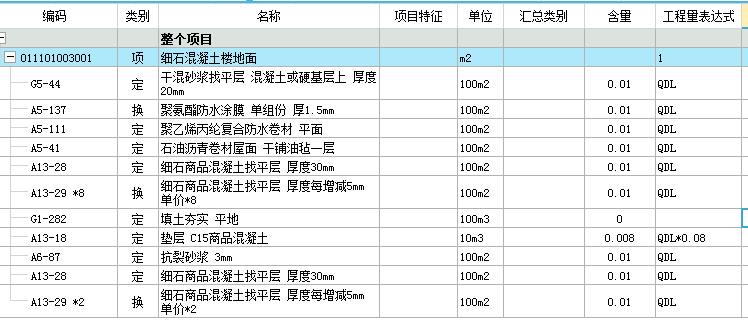 湖北08定額