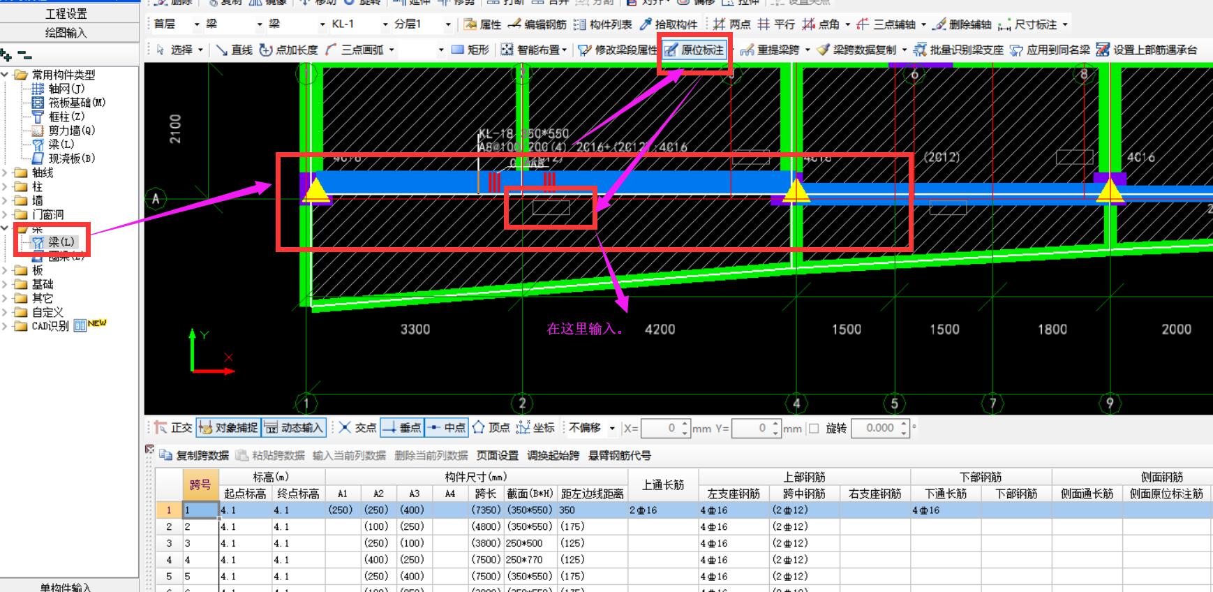 跨中钢筋