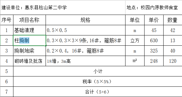 定额