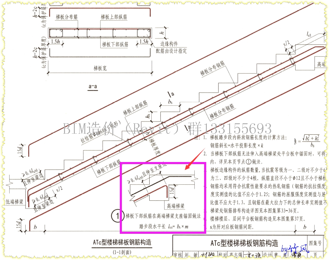 楼梯配筋