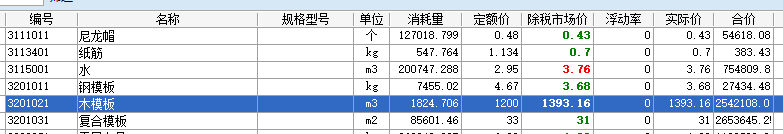 木模板