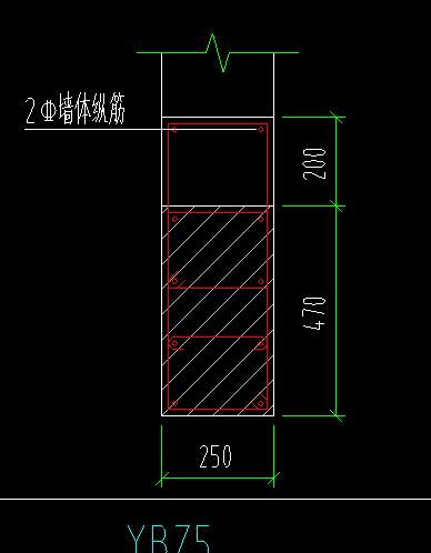 水平分布筋