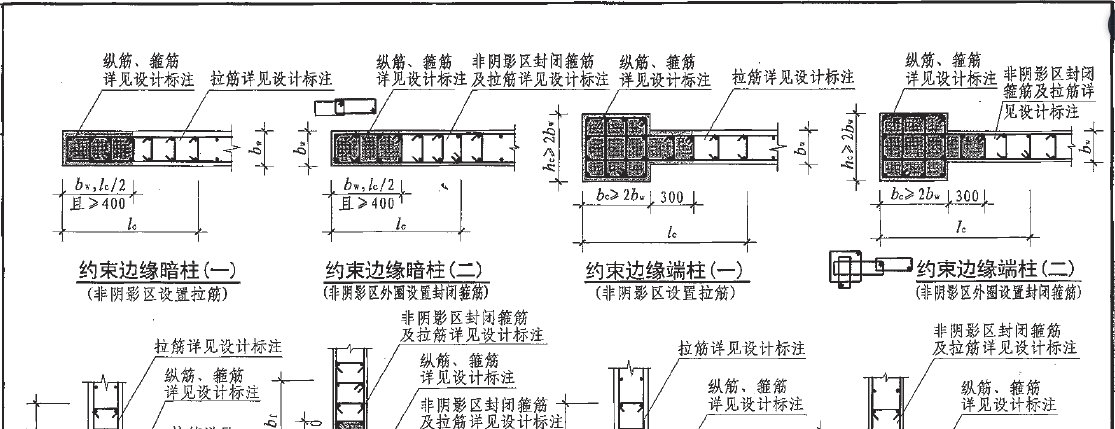 你好,想请教剪力墙竖向分布钢筋距暗柱边距离问题!