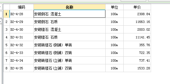 路缘石套什么定额