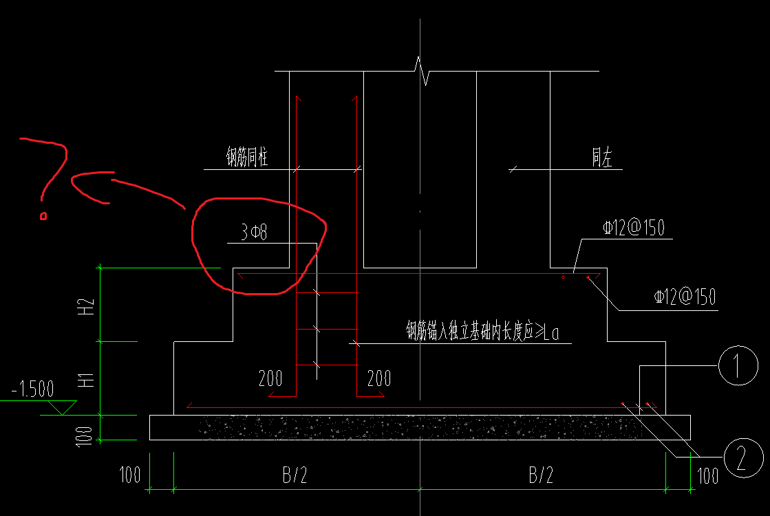 独立柱