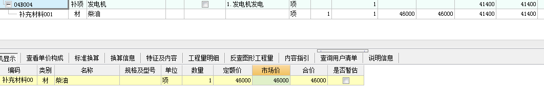 合价