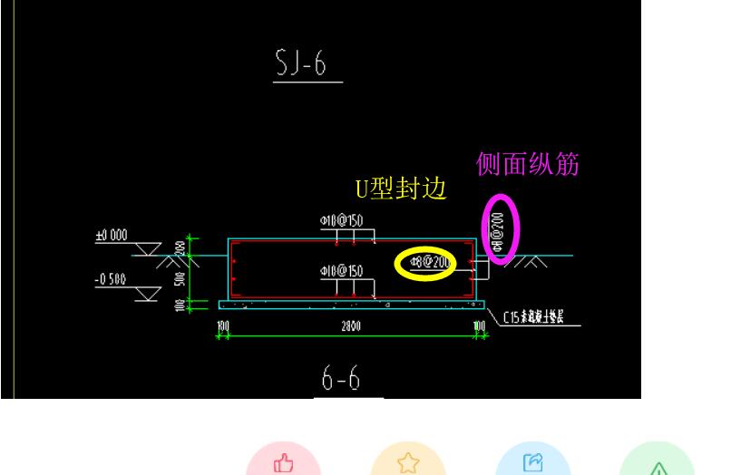 筏板侧面纵筋