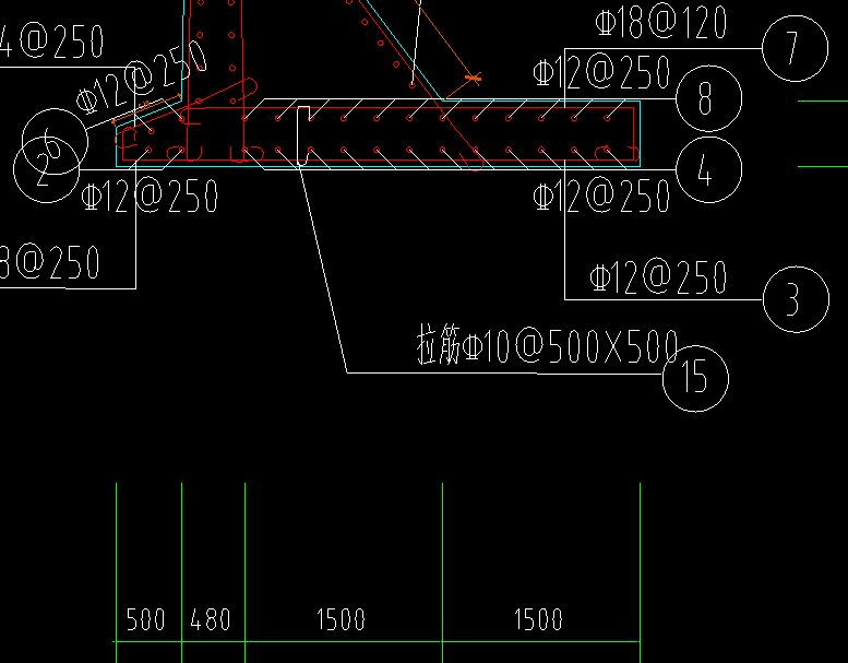 拉筋根数