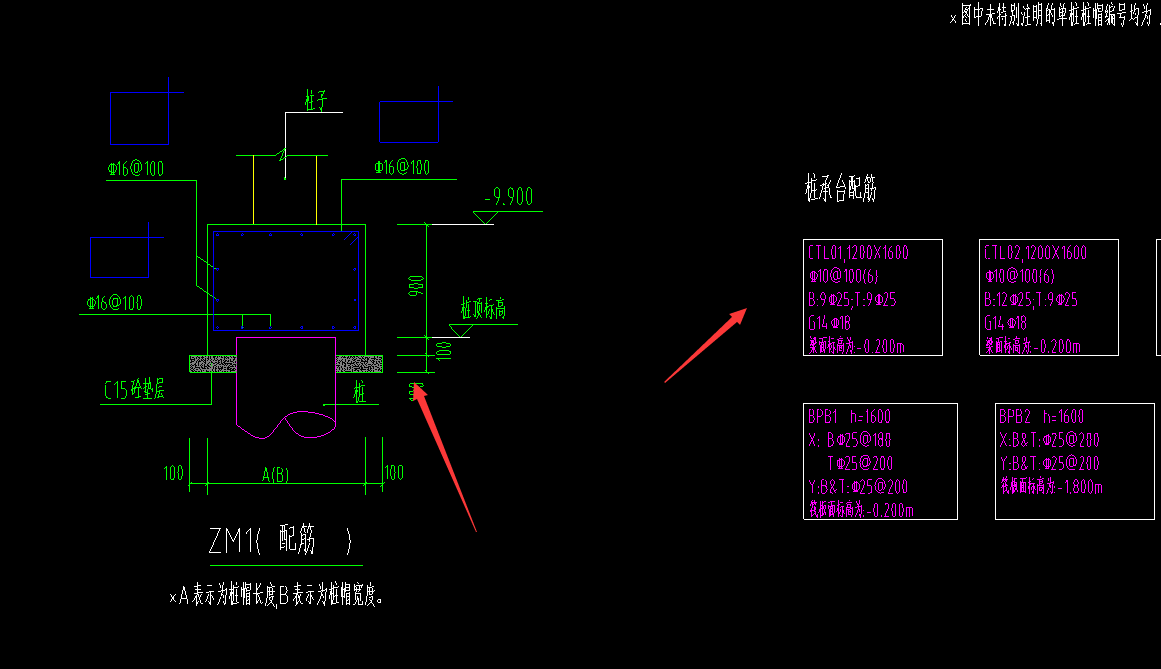 承台梁