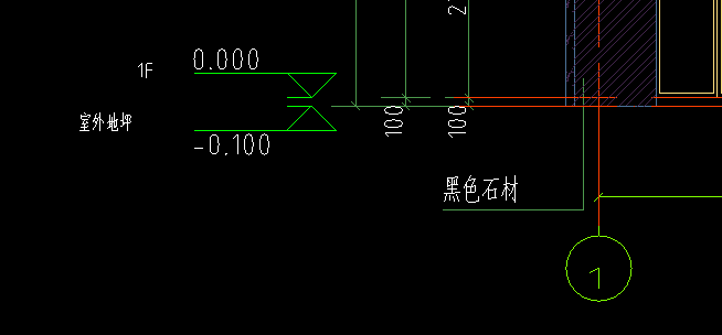 首层底标高