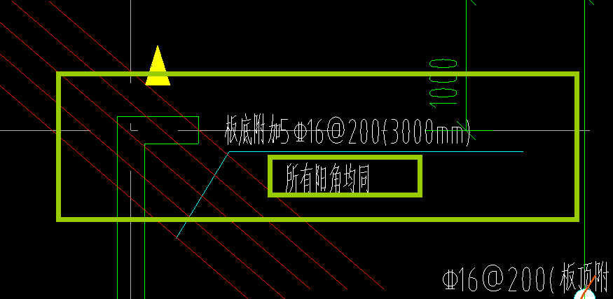 所有阳角布置放射筋?