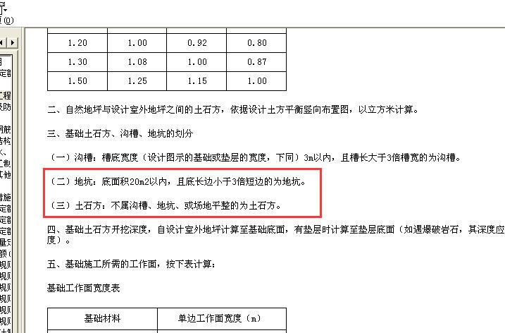 挖一般土方