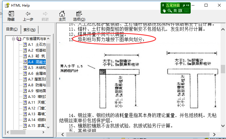 异形柱