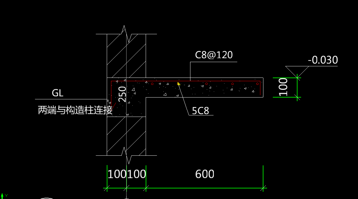 钢筋布置