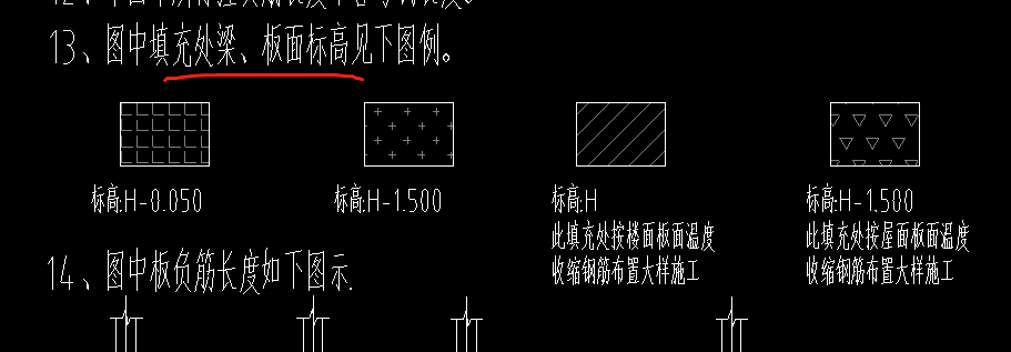 板标高