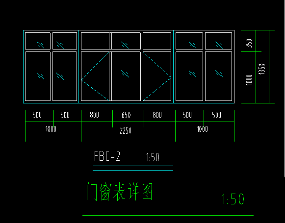 帶形窗
