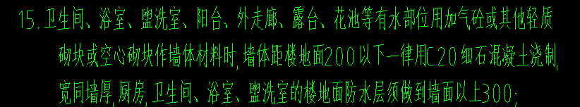 防水卷邊