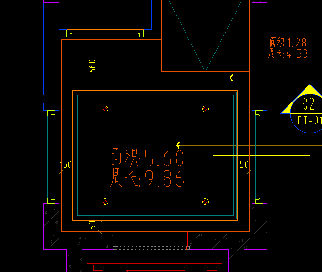 展开面积