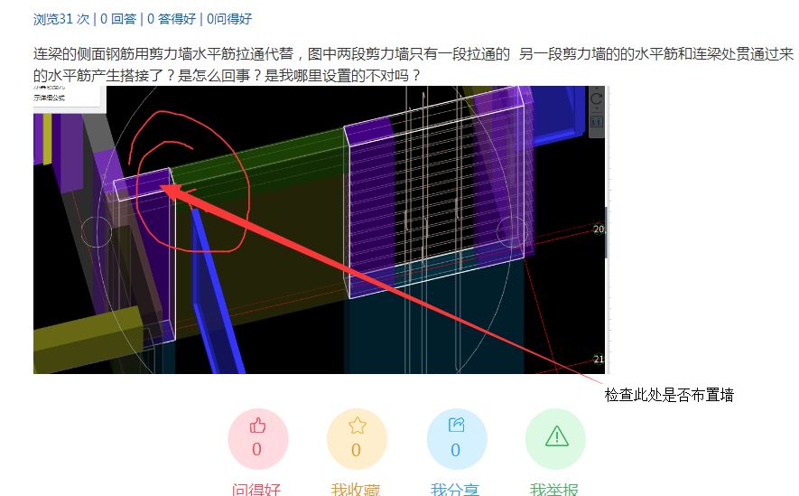 梁侧面